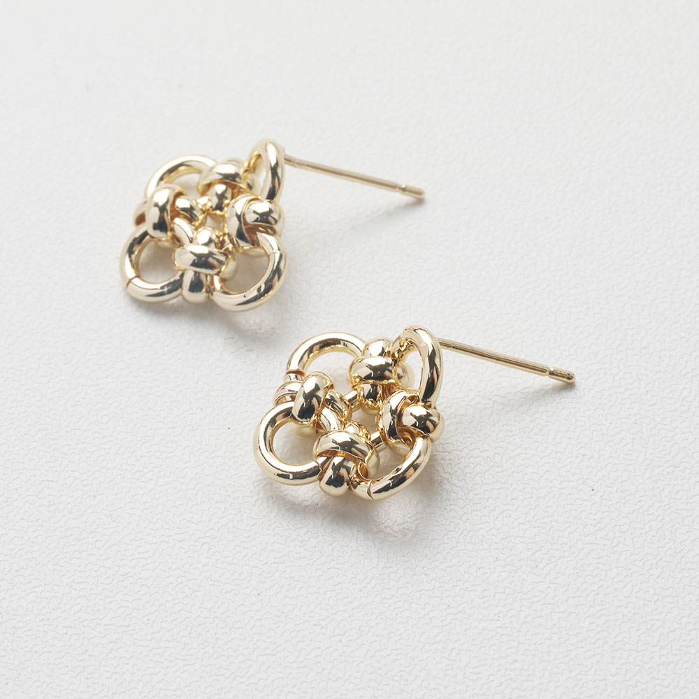Supply Florist - 4PCS Dainty ดอกไม้ EAR Studs ต่างหูสําหรับเครื่องประดับทํา
