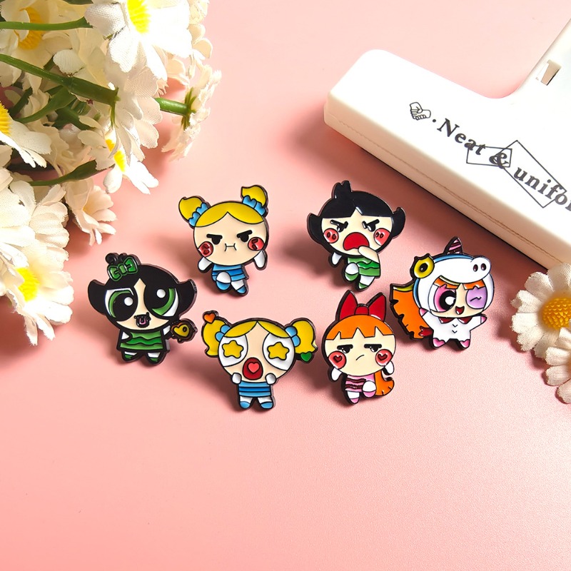 เข็มกลัดการ์ตูนนักตำรวจสาวน้อย - Supply Florist บทวิจารณ์และราคา