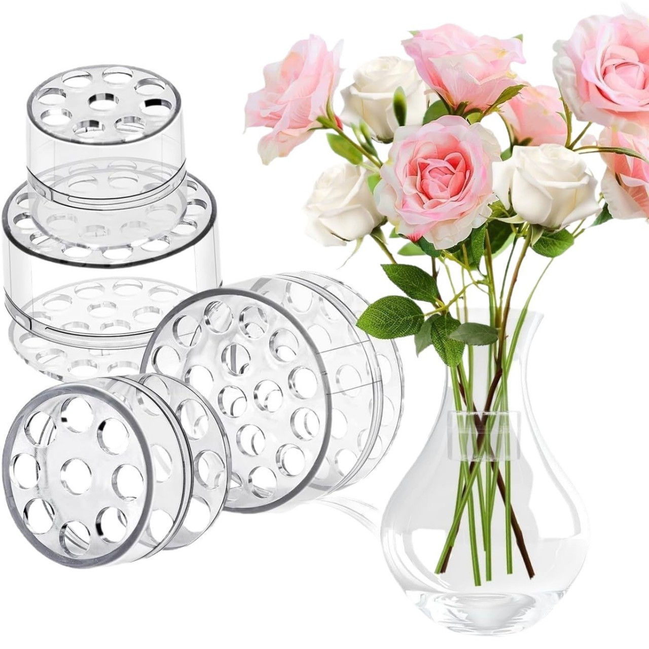 ที่จัดดอกไม้แบบเกลียวสำหรับแจก - Florist Supply Vases บทวิจารณ์และราคา