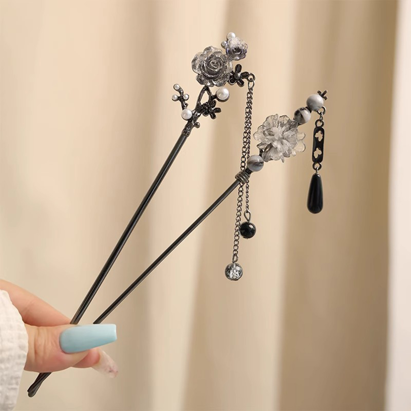 กิ๊บติดผมรูปดอกไม้สุดหรู วัสดุ - Supply Florist บทวิจารณ์และราคา