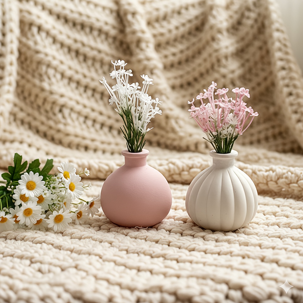 แม่พิมพ์ซิลิโคนเรซิ่น 2 ชิ้น ล - Florist Supply Vases บทวิจารณ์และราคา