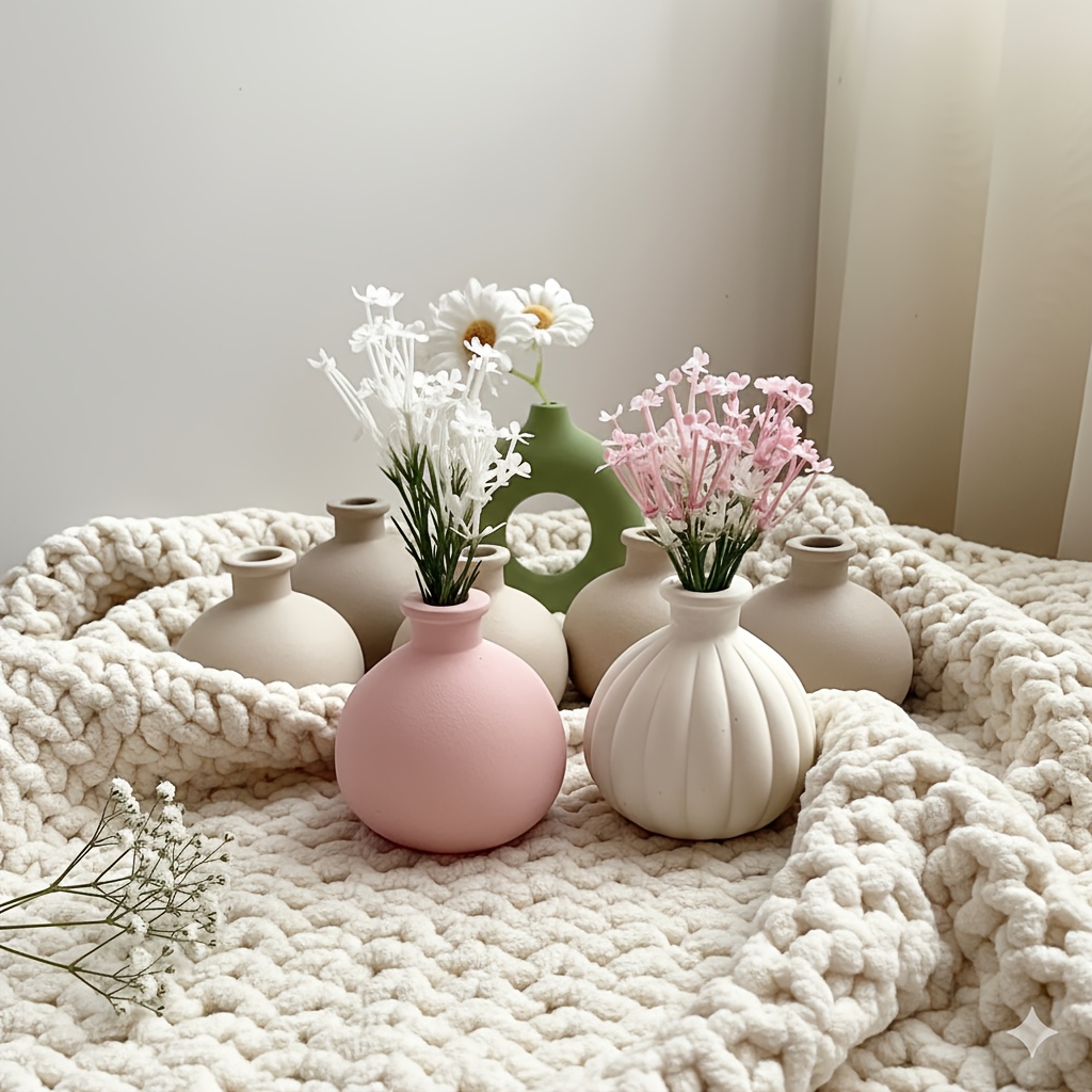 แม่พิมพ์ซิลิโคนเรซิ่น 2 ชิ้น ล - Florist Supply Vases บทวิจารณ์และราคา